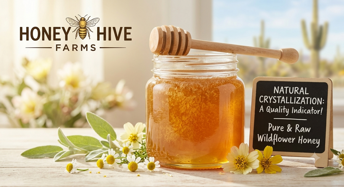 Crystallized Honey: An Arizona Quality Indicator, Not a Flaw.