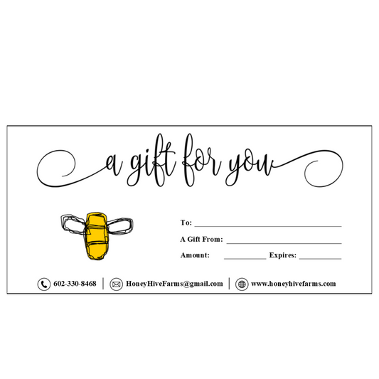 Honey Hive Farms Gift Card