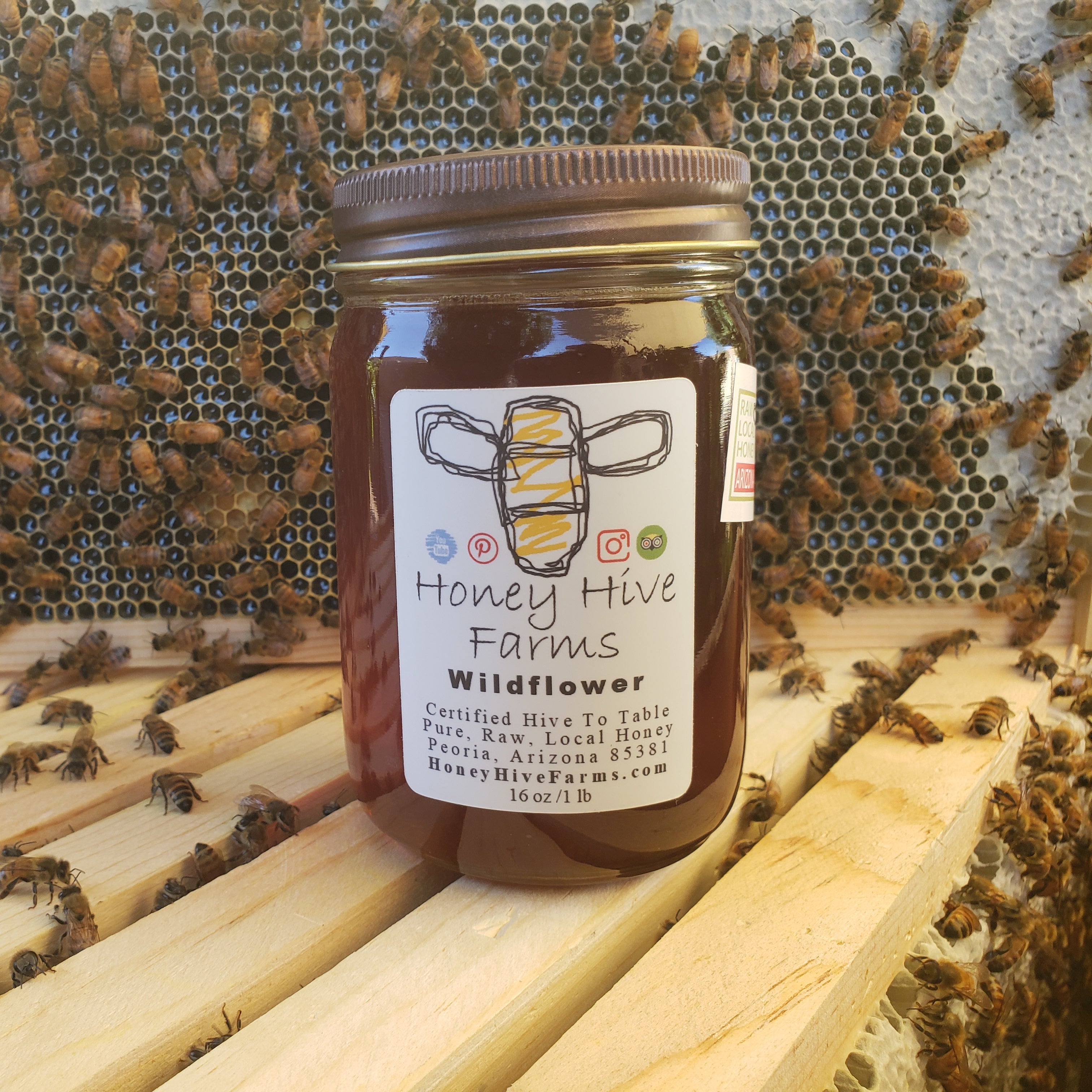 Wildflower Honey — Honey Hive Farms